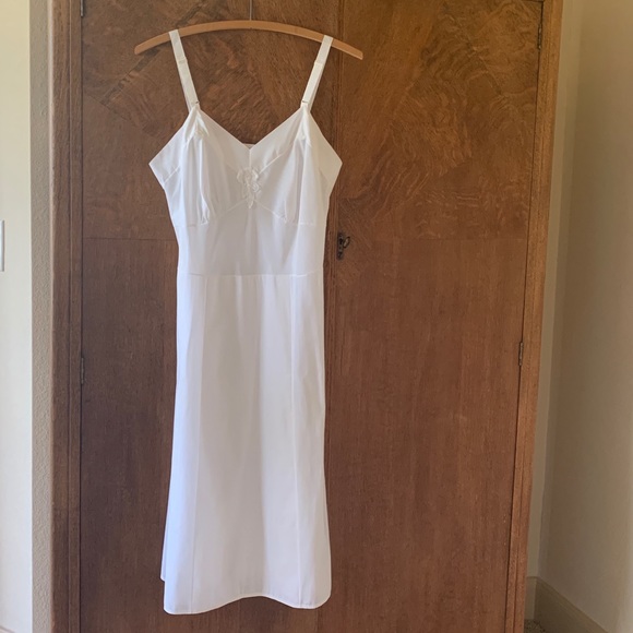 Vintage Other - Vintage Sears slip gown lingerie adj. straps